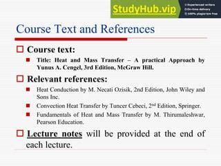 Advanced Heat Mass Transfer | PPT