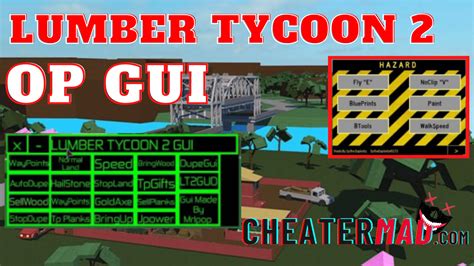 NEW LUMBER TYCOON 2 HACK - OP GUI - CHEATERMAD.COM