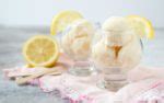 Three Ingredient Lemon Honey Ice Cream
