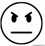20  Angry Face Coloring Pages Free Printable PDF & Online sketch template