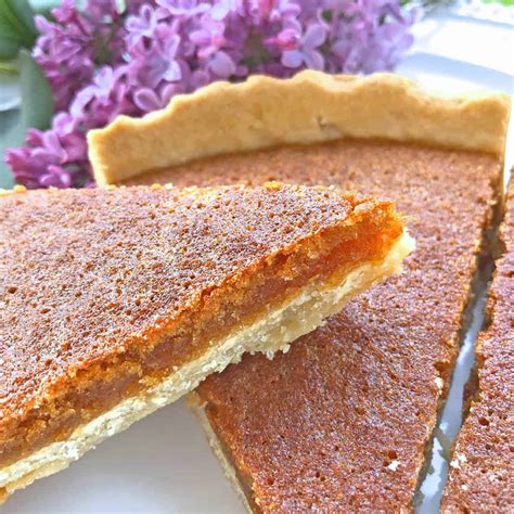 Traditional Treacle Tart - The Daring Gourmet