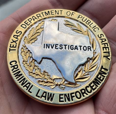 Collectors-Badges Auctions - Texas DPS Criminal LE Sergeant Investigator