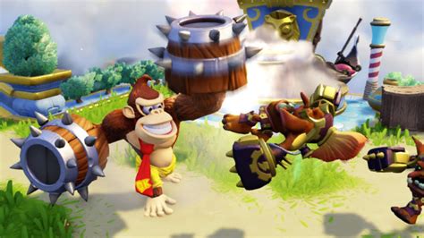 E3 2015: Skylander Supercharge Donkey Kong & Bowser Amiibo Walkthrough HD - YouTube