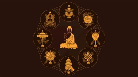 8 Auspicious Symbols of Buddhism | Ashtamangala – 7 Chakra Store