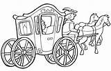Cinderella Pumpkin Carriage Coloring Pages Sketch Coloring Page sketch template