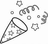 Confetti coloring Page  ColouringPages sketch template