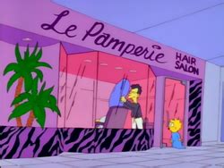 Le Pamperie Hair Salon - Wikisimpsons, the Simpsons Wiki