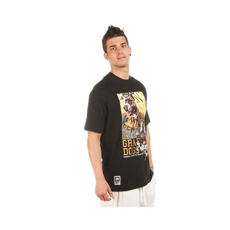 Camiseta Wrung: Graffiti Dogs BK | Comprar online | Fillow Tienda online.