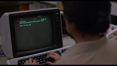 NEC Computer In WarGames (1983)