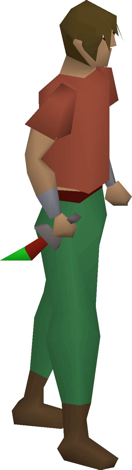 File:Dragon dagger(p) equipped male.png - OSRS Wiki