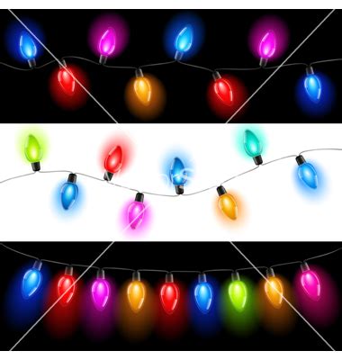 11 Christmas Lights Vector Images - Christmas Lights Vector Art, Christmas Light String Clip Art ...