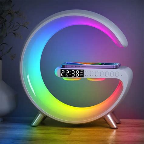 Lue’s House Multifunctional Wireless Charger Alarm Clock Speaker APP ...