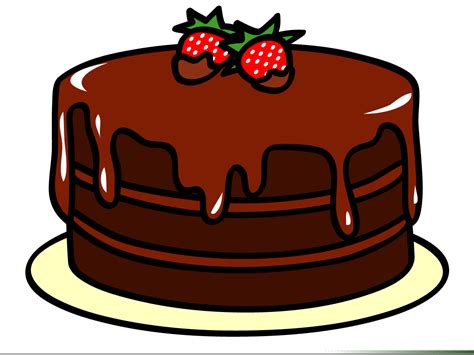 Happy Birthday Clipart Cake | Free Images at Clker.com - vector clip art online, royalty free ...