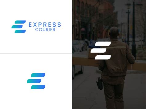 express courier logo by Fawad Khan on Dribbble