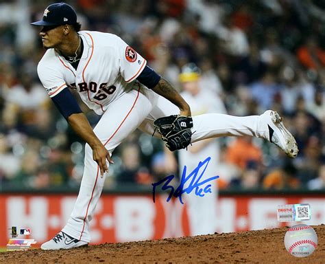 Bryan Abreu Autographed Houston Astros 8x10 Photo