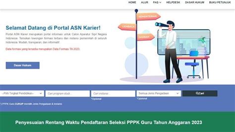 Lengkap Link Pendaftaran CPNS 2024, Jadwal Seleksi, Syarat Tes, dan ...