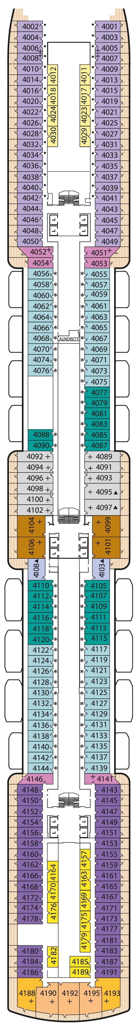 Deck Plans- Queen Elizabeth - Planet Cruise