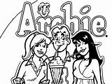 Archie Comics Coloring Pages sketch template