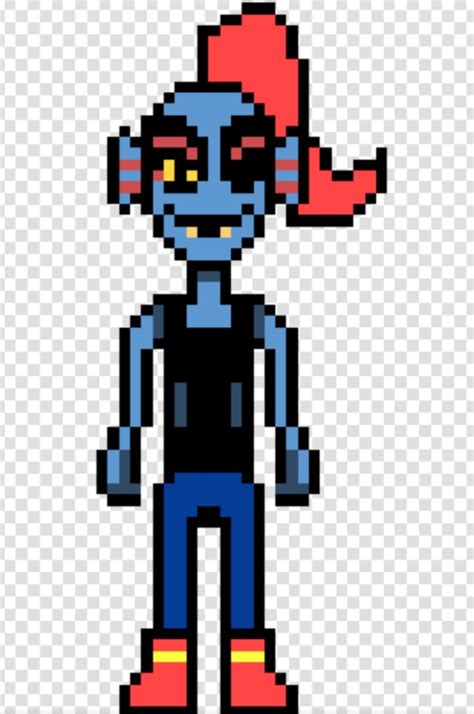 Undyne Overworld Sprite by UnderCell on DeviantArt