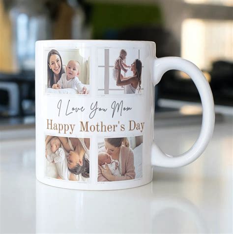 Mothers Day Mug Personalized With Photos: Custom Mug for Mom - Etsy