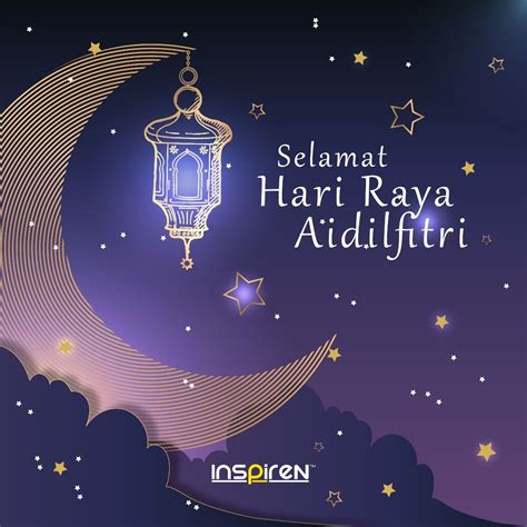 Selamat Hari Raya Aidilfitri | Eid card designs, Poster background design, Eid background