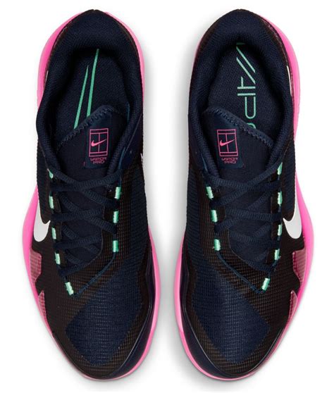 Nike Air Zoom Vapor Pro - obsidian/hyper pink/green glow/white | Tennis ...