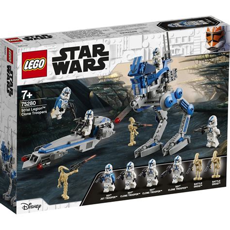 LEGO Star Wars AT-RT Walker and BARC Speeder - 75280 | BIG W