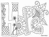Hope Coloring Pages At GetDrawings  Free Download sketch template