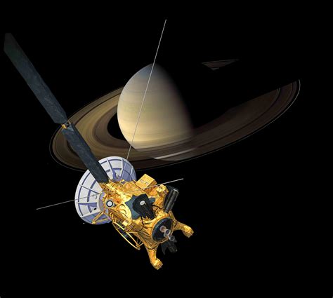 Cassini at Saturn View 1 | NASA Solar System Exploration