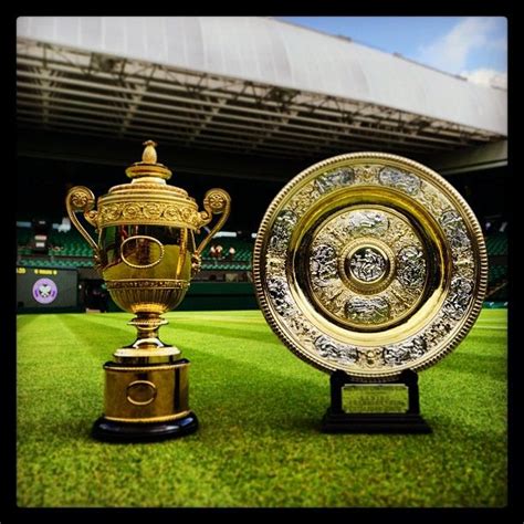 The Men's and Ladies Wimbledon Trophies | Game. Set. Match. Tennis. | Pinterest | Wimbledon and ...