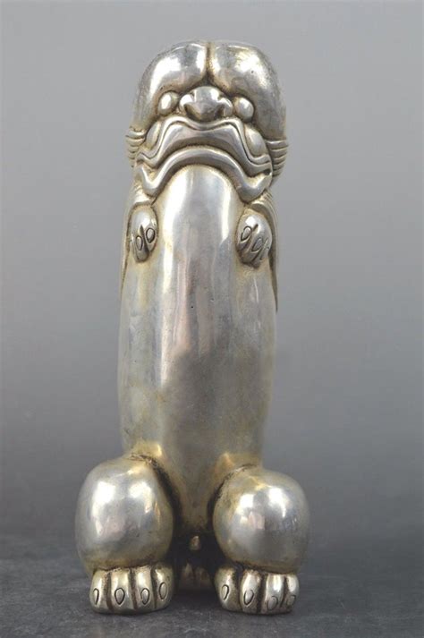 Phallic Symbol - China .580 Miao Silver Handmade - Artifacts World