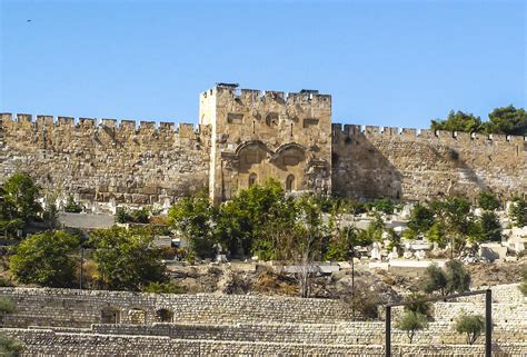 Golden Gate Jerusalem Israel Photograph by Brian Tada