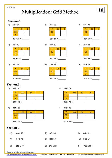 Free Fun Printable Math Worksheets For 5th Graders | Elcho Table