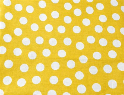 Yellow Polka Dot | Yellow polka dot, Custom baby, Cotton fabric