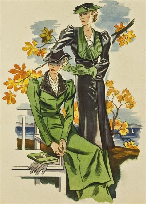 Pin by 1930s/1940s Women's Fashion on 1930s Fur Trimmed Coats | 1940s women, Art deco fashion ...