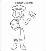 Post Office Coloring Pages For Kids Sketch Coloring Page sketch template