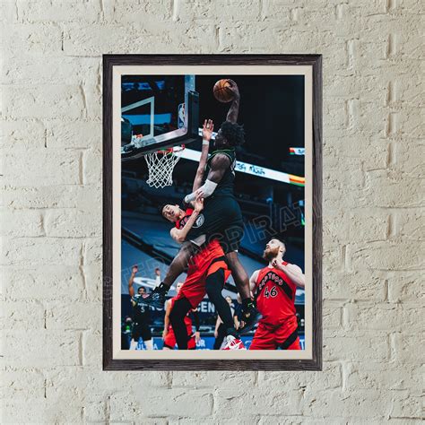 Anthony Edwards Dunk Poster Wall Art Prints Art painting | Etsy