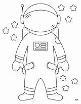 Astronaut Coloring Pages & Templates  FREE PrintaBulk sketch template