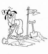 Funny Goofy Coloring Pages Pdf To Print  Coloringfoldercom sketch template