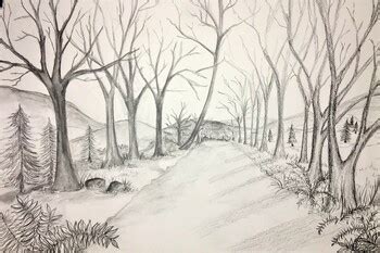 Perspective Drawing Landscape