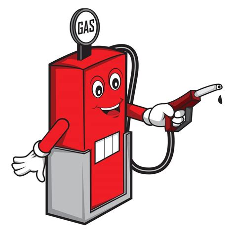 dibujos animados de gas de petróleo 14486547 Vector en Vecteezy