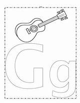 Letter G Coloring Page  Pages sketch template
