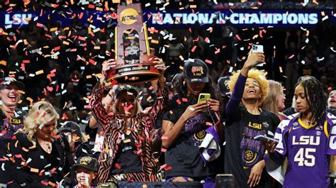 2023 NCAA Women’s Basketball Championship: No. 3 LSU beats No. 2 Iowa 102-85 for first-ever ...