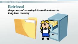 Memory Retrieval Definition, Types & Examples | Study.com