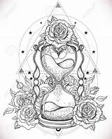 Hourglass Coloring Pages sketch template