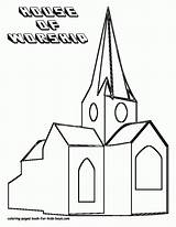 Church Coloring Pages For Kids  Home sketch template