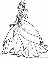 Tiana Coloring Pages Printable sketch template