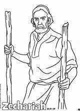 Haggai And Zechariah Prophets Coloring Pages Sketch Page sketch template