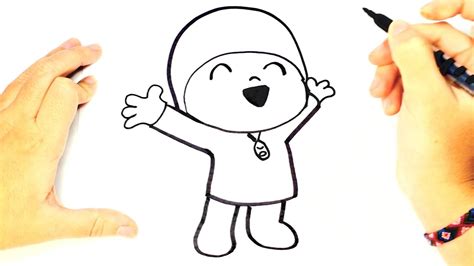 Cómo Dibujar A Pocoyo Para Niños Dibujo Fácil De A Pocoyo Paso A Paso ...