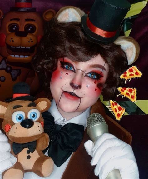 Halloween Cosplay, Halloween Outfits, Halloween Makeup, Halloween Costumes, Freddy Toys, Fnaf ...